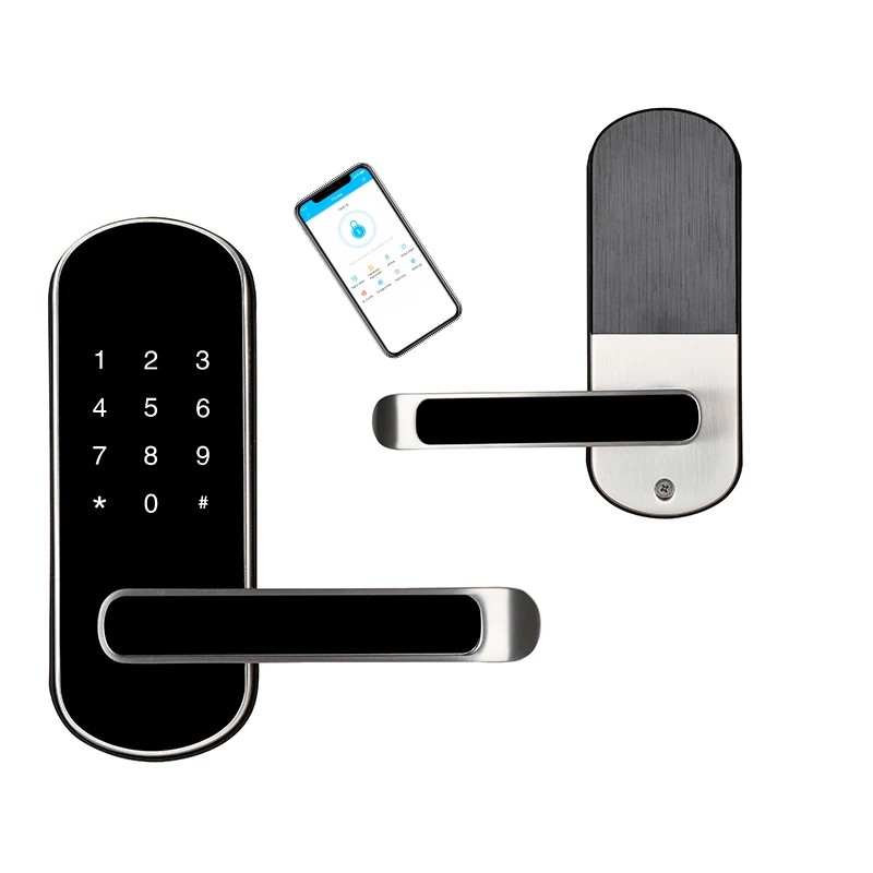 Good Quality Tuya TT Lock Mobile APP Wifi Smart Card Door Lock Remote Control Digital Fingerprint Door Hotel Lock