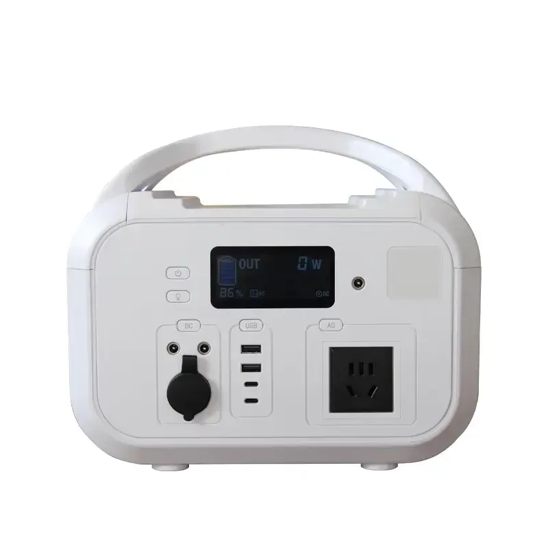 600W AC/DC Output  Portable Power Station lithium ion batteries power station for For Home Outdoor Camping