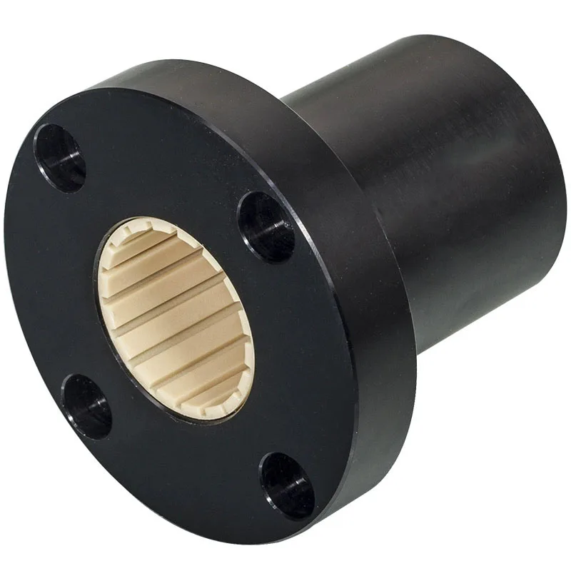 Engineering plastic linear bearing LIN-01RF flange flange wear-resistant self-lubricating replacement FJUM-01