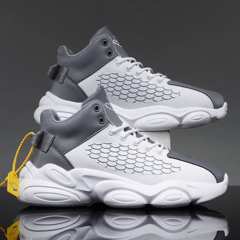 cross-border breathable Height Increasing trendy walking designer fashion sneakers casual men jogging shoes for mens