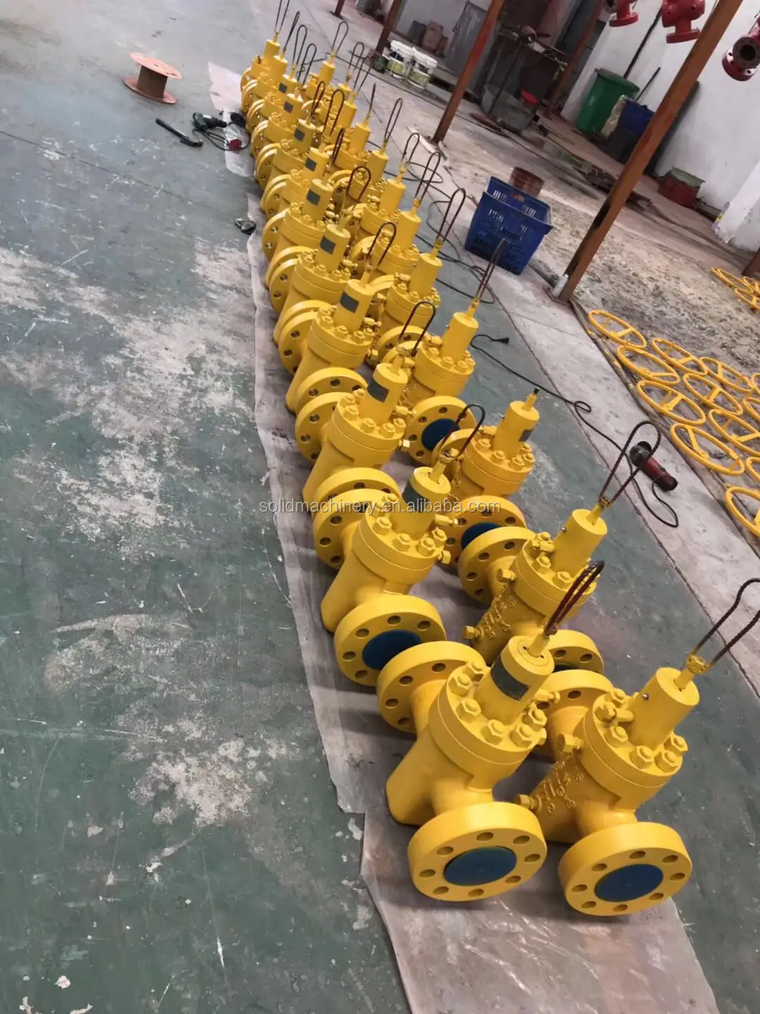 
API 6A Cast flange end expanding gate valve 