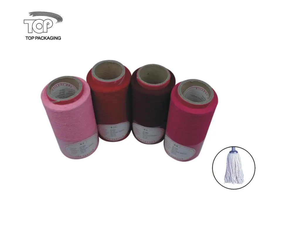 
blended yarn for mop rope cotton mop yarn colorful yarn 