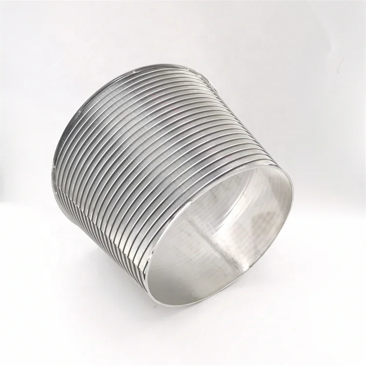 New Industrial Filtration Equipment Johnson Coanda Stainless Steel Water Well Screen Pipe 304/316L Wedge Wire Flat Screen Filter