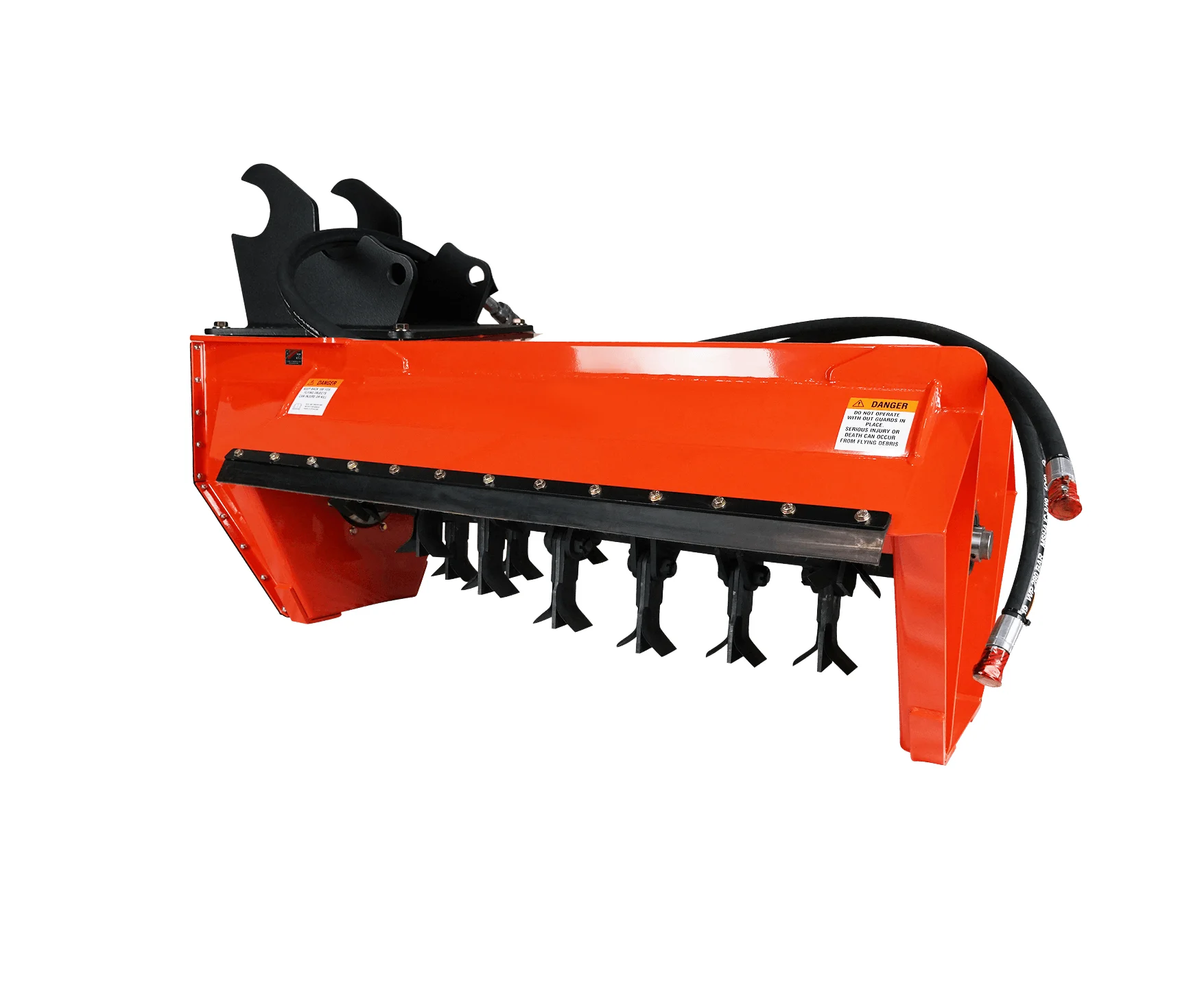 Hydraulic Flail Mower Attachment CAT Mini Excavator Brushhound 30EX