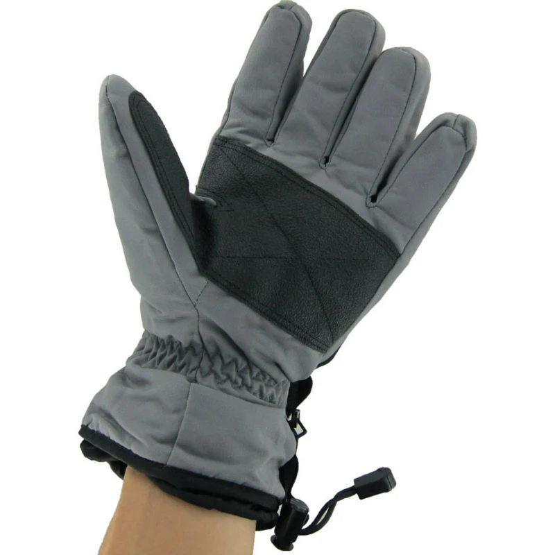 Wholesale Outdoor Fashion Durable Waterproof Thick Electric 3.7V AA Battery Skiing Heated Gloves with Battery Storage Box