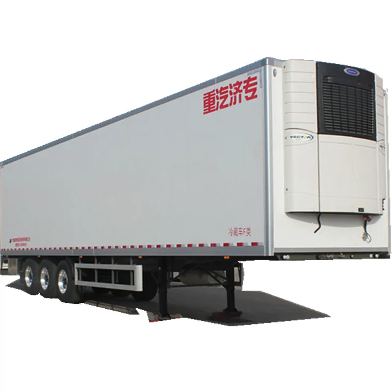 Трёхосный 40 футов перевозки продовольствия трейлер холодильника HK9403LCC