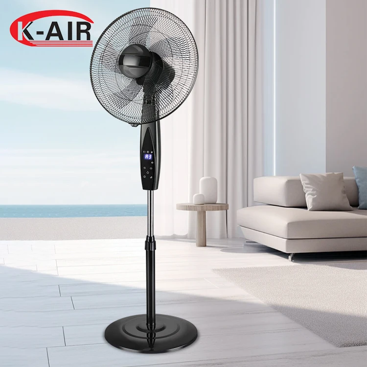 high speed  electric oscillating stand fan price energy-saving with remote for home
