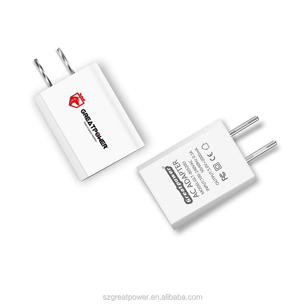 12 W ROHS FCC CE Single usb phone charger 6v 12v 0.1A 0.5A 1A 1.5A 2.1A usb rapid charging cube for phone