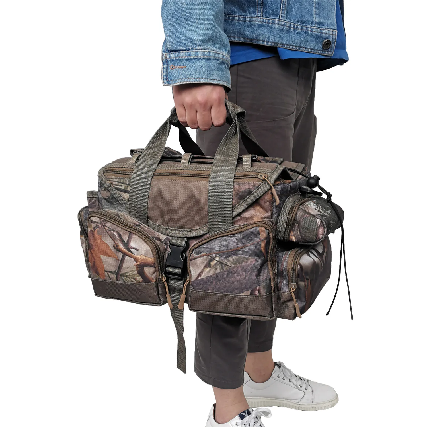 Оптовая продажа, водонепроницаемая камуфляжная тактическая охотничья легкая охотничья сумка VUINO