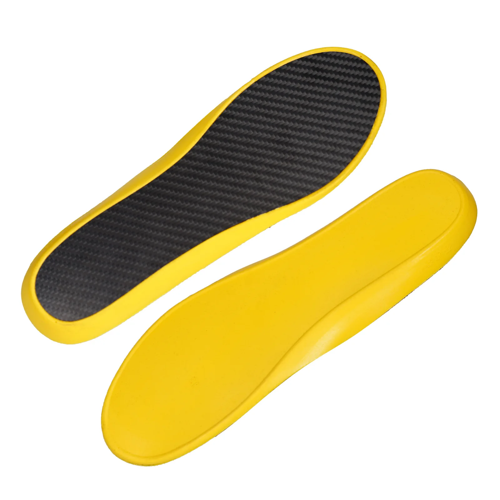 Carbon Fiber Insoles Arch Support PU Insoles Non-Slip Deodorant Shock Absorption Sports Insoles