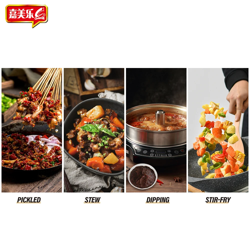 Free samples Bulk Wholesale premium 280g Black Bean Sauce seasoning chinese sauces