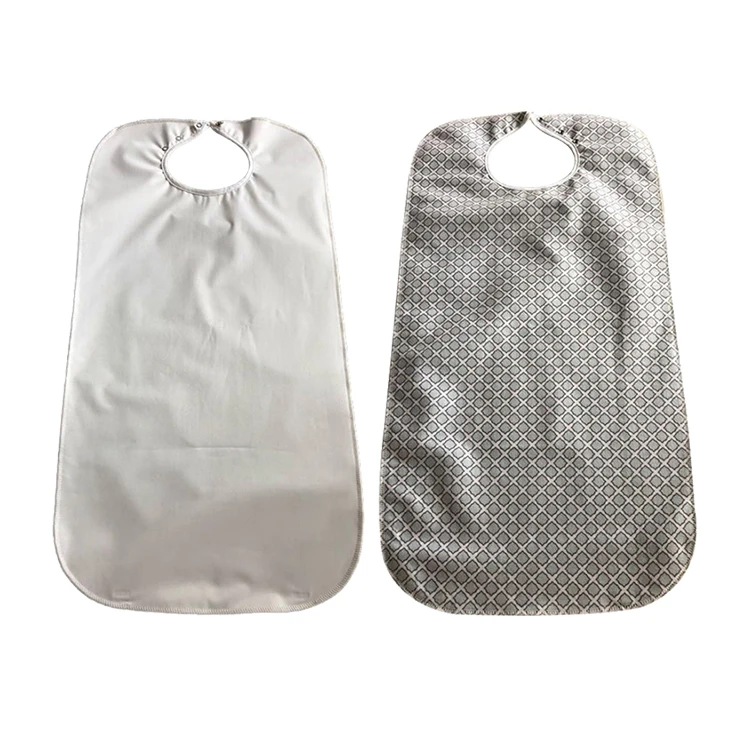 Natucare BSCI large crumb catcher bib personalised bib for seniors adults