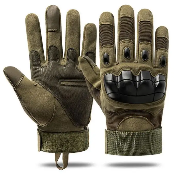 Full Finger Outdoor Motorcycle Tactical Gloves Tactical Non Slip Full Finger Gloves
