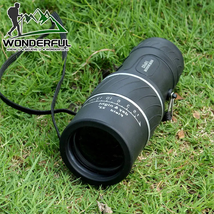 16x52 Hot-Selling New High-Powered High-Definition Low-Light Night Vision Mobile Phone Camera Monocular