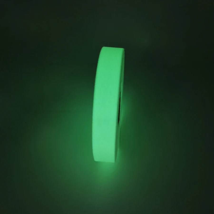 Cotton FR Photoluminescent Fabric Tape Luminescent glow in the dark Flame Fire Retardant