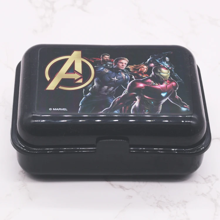 Custom Manufacture Breakfast Clamshell Innovative Modern Well Sealed Bento Cartoon Kid Child Lunch Box With Handle