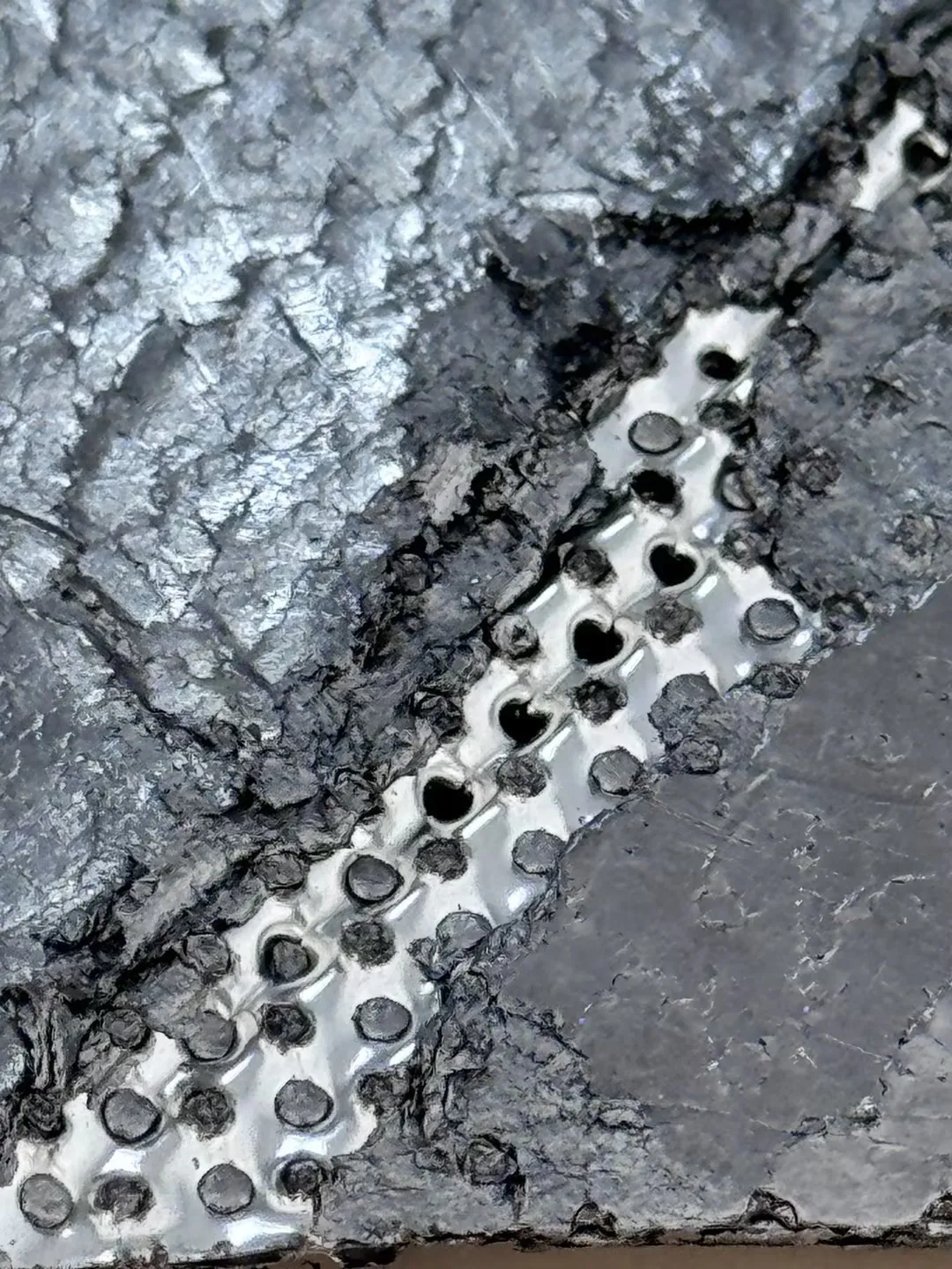 Manufacturer Supply Thermal Reinforced Flexible Graphite Sheet with Metal Foil