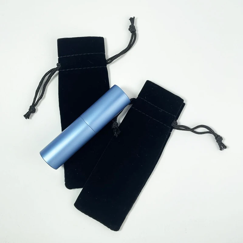 High Quality Soft Small Custom Logo Drawstring Pouch Velvet Gift Bag