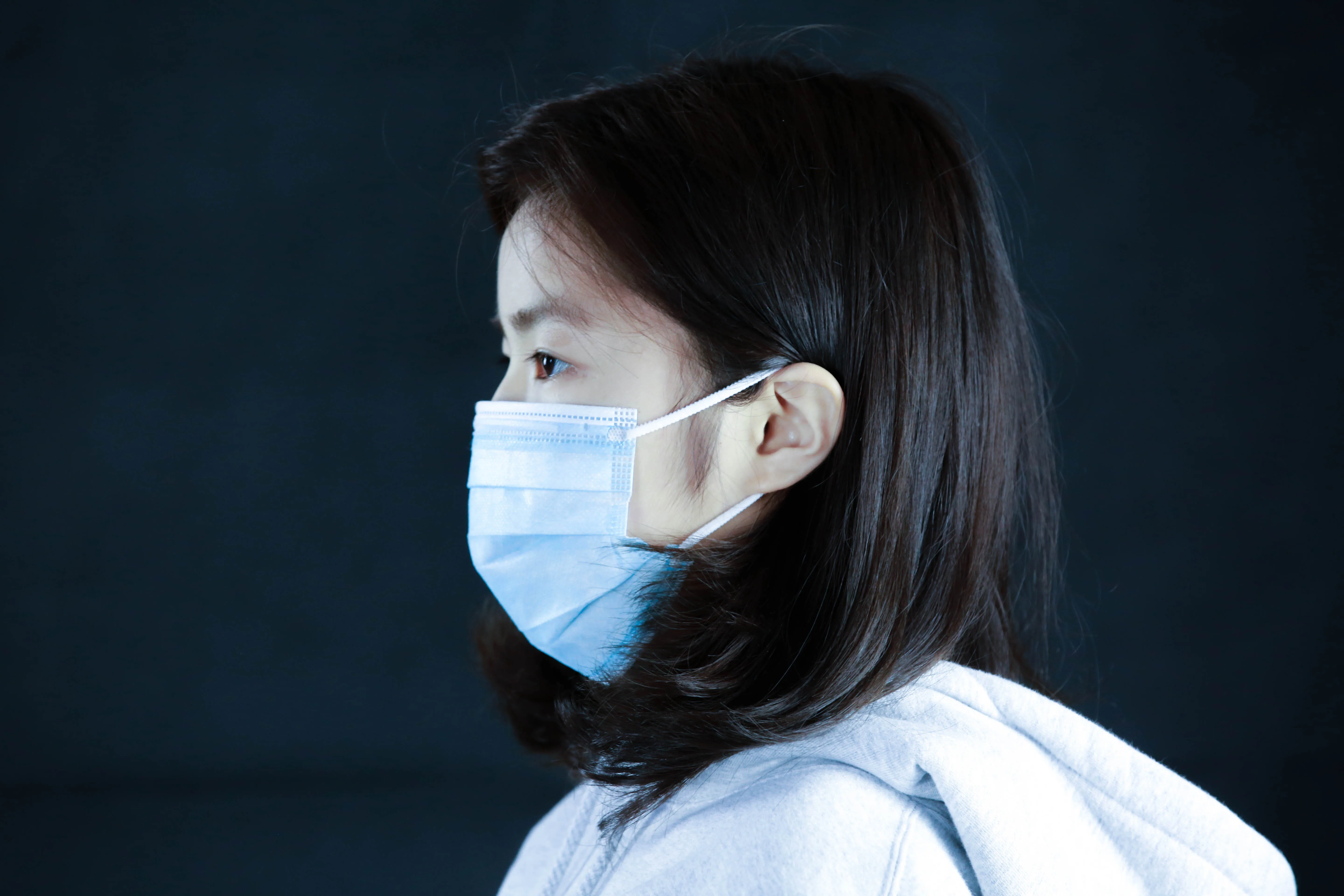 
3-Layer Medical Masks with Elastic Ear Loops for Adults and Children | Non Woven Breathable Protective Masks for Dust Germs 