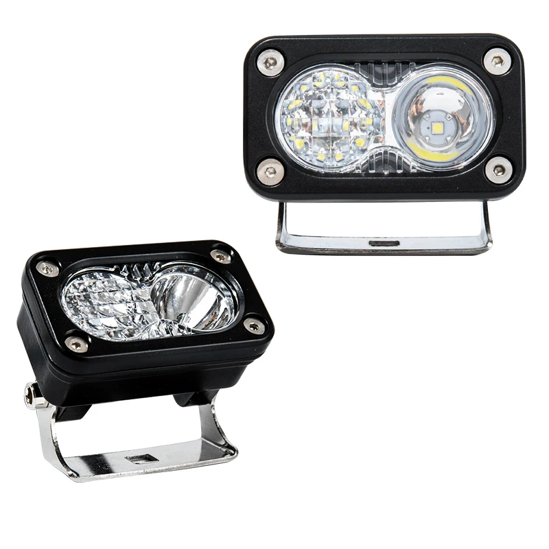 20W Off Road LED Pods light Square LED Work Lights LED Cubes Spot for automobiles & motorcycles Truck Jeep SUV ATV UTV