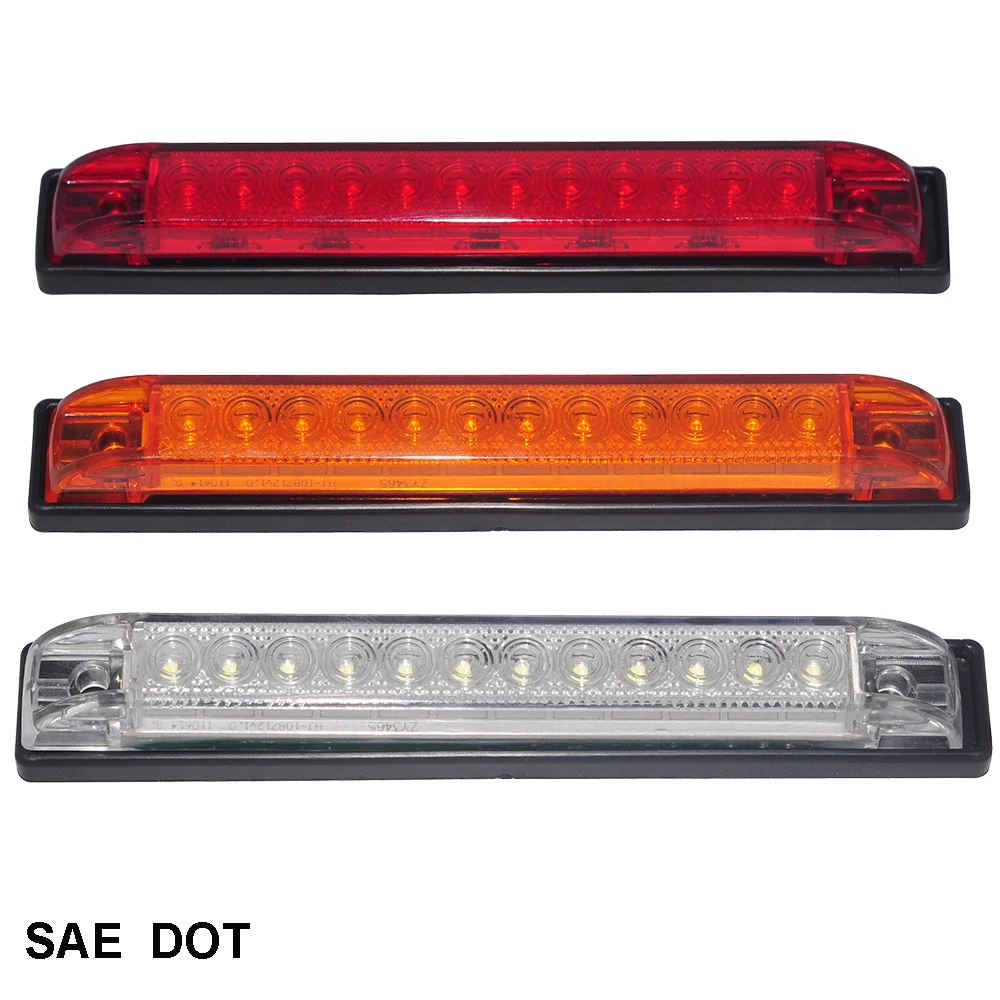 Slim line LED Utility Lights RV Camper Caravan Marine Interior Lamp