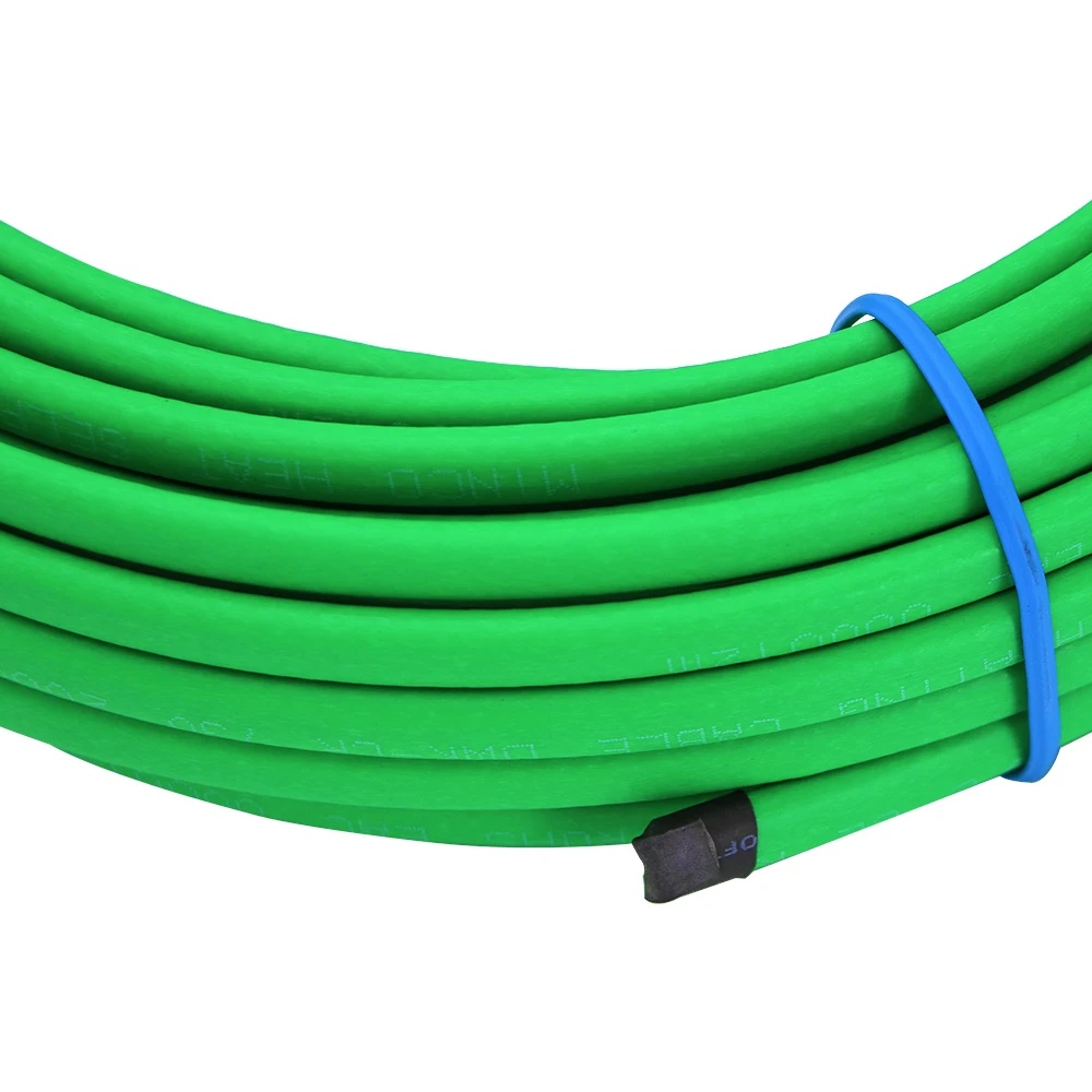 Minco 17W/m Self-Regulating Cable Wholesale Water-Proof Roof Snow Melting Freeze Protection with inside Pipe Warming Thermostat