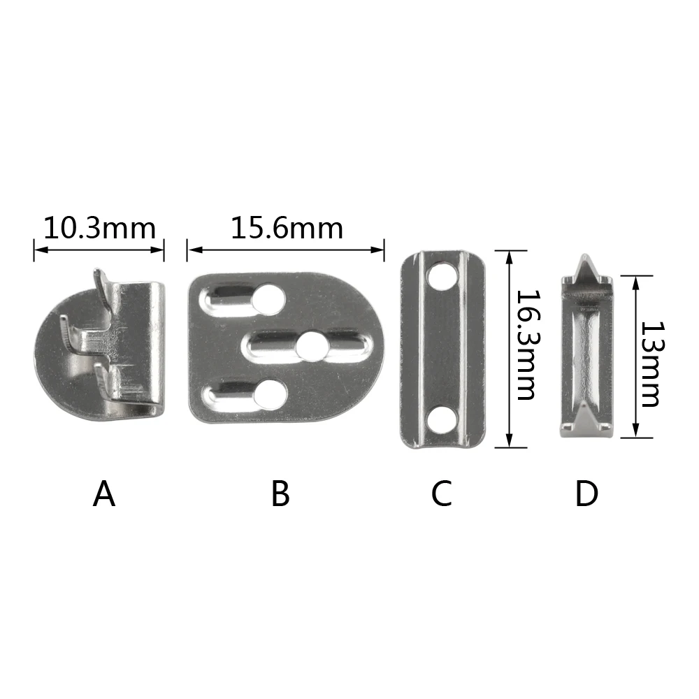China Manufacturer Direct Wholesale Nickel-free Metal Adjust Trousers Hook and Eye for Pants Skirt Garment Fasteners