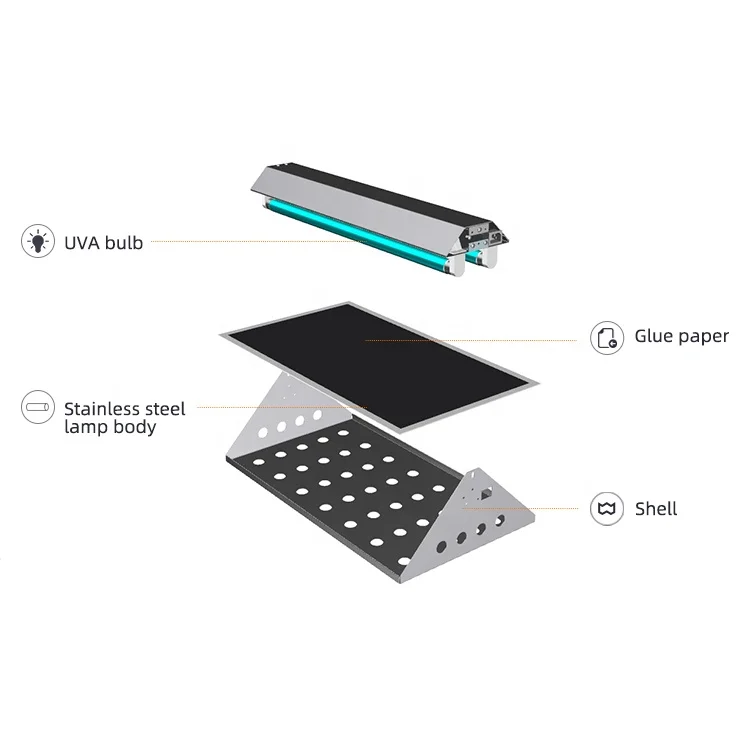 Household Uv Fluorescent Light Anti Mosquito Trap Lighting 20w 40w Electric Mosquito Killer Lamp Pest Control Uv Lamp