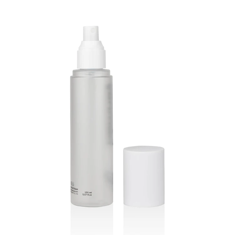 Factory stocks low price body mist bottle deluxe pet bottle 150 ml 50ml 60ml 100ml spray bottle for toner