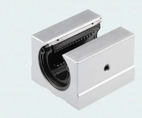 Domestic aluminum SBR  sliding seat anodized self-lubricating engineering plastic linear bearing  open sliding seat