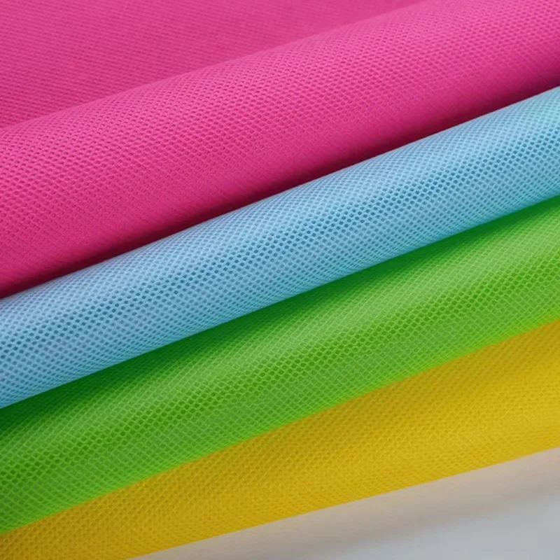 cheap price 10-260 GSM Colorful Spunbond PP Nonwoven Non woven Non-woven fabric rolls
