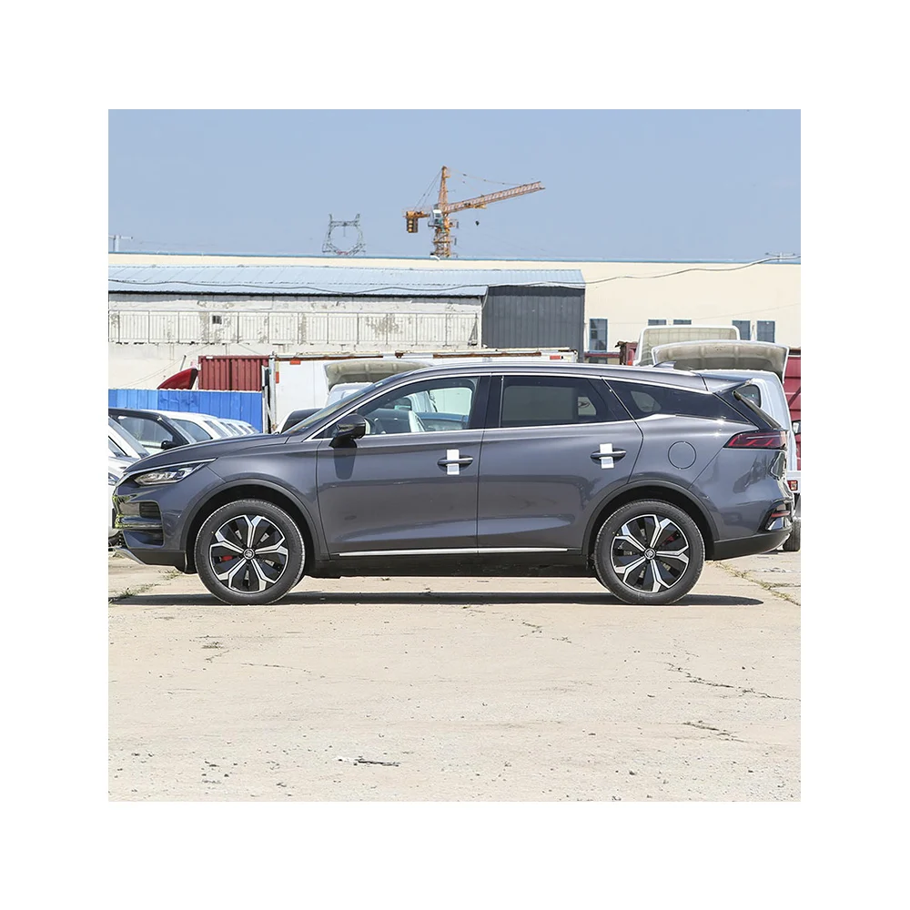 BYD Tang EV мини электрический внедорожник темная кожа внутренняя автоматическая коробка передач ACC круиз-контроль R20 размер шин евро Новый энергетический автомобиль