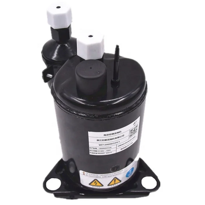 48v 6000 btu compressor air conditioning for small electric car vehicle