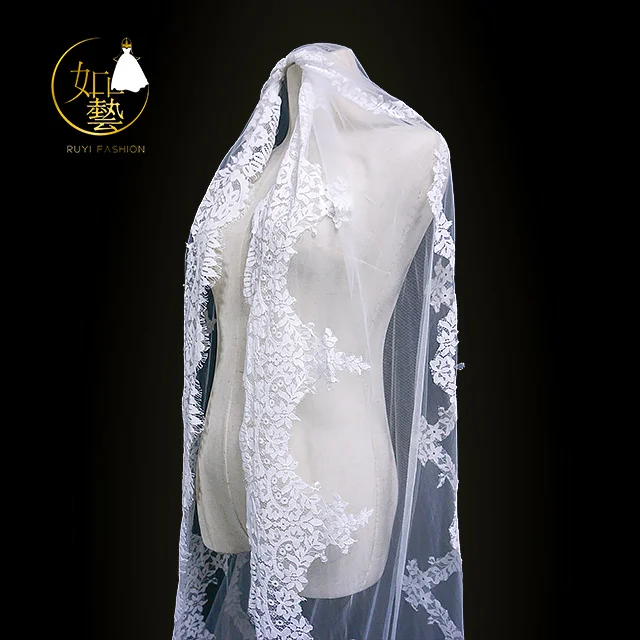 
3M cathedral catholic Wedding Traditional Wedding Veil 