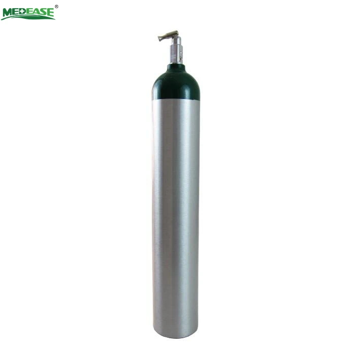 MEDEASE ME Model Psi2015 Low Price Manufacturer Direct Promotion Popular High Pressure Seamless Aluminum Medical Oxygen Tank