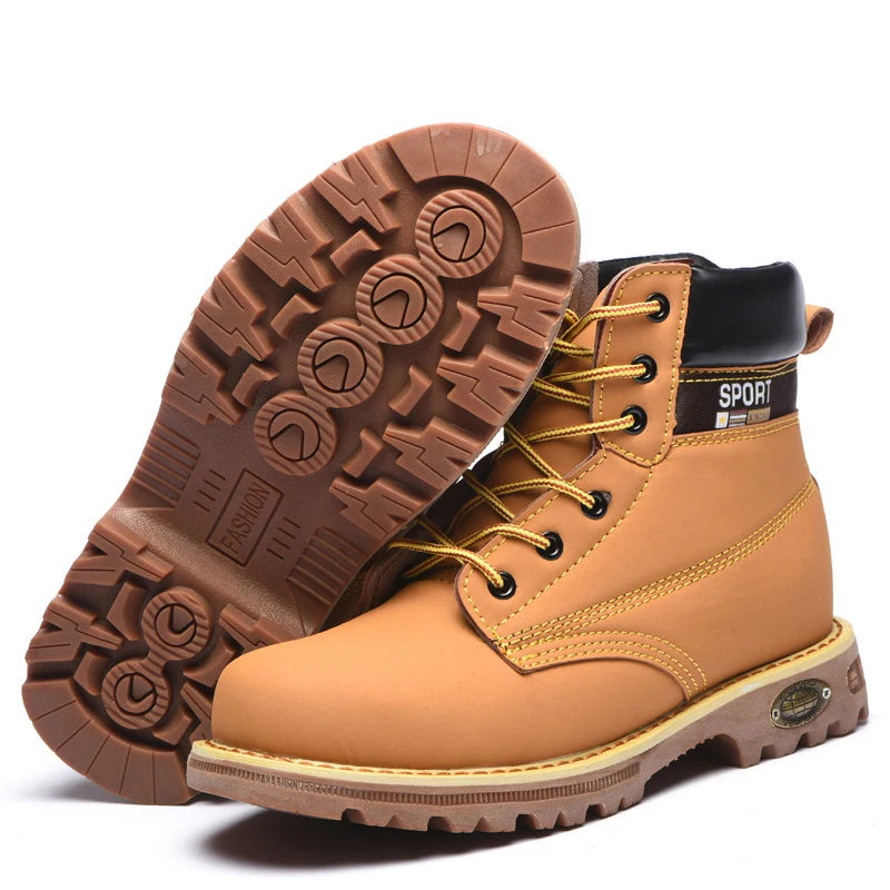 Acid Alkali Oil Resistant Safety Boot Steel Toe Safety Shoes Rubber Bottom Industrial Protective Heavy Duty Work Shoes For Man