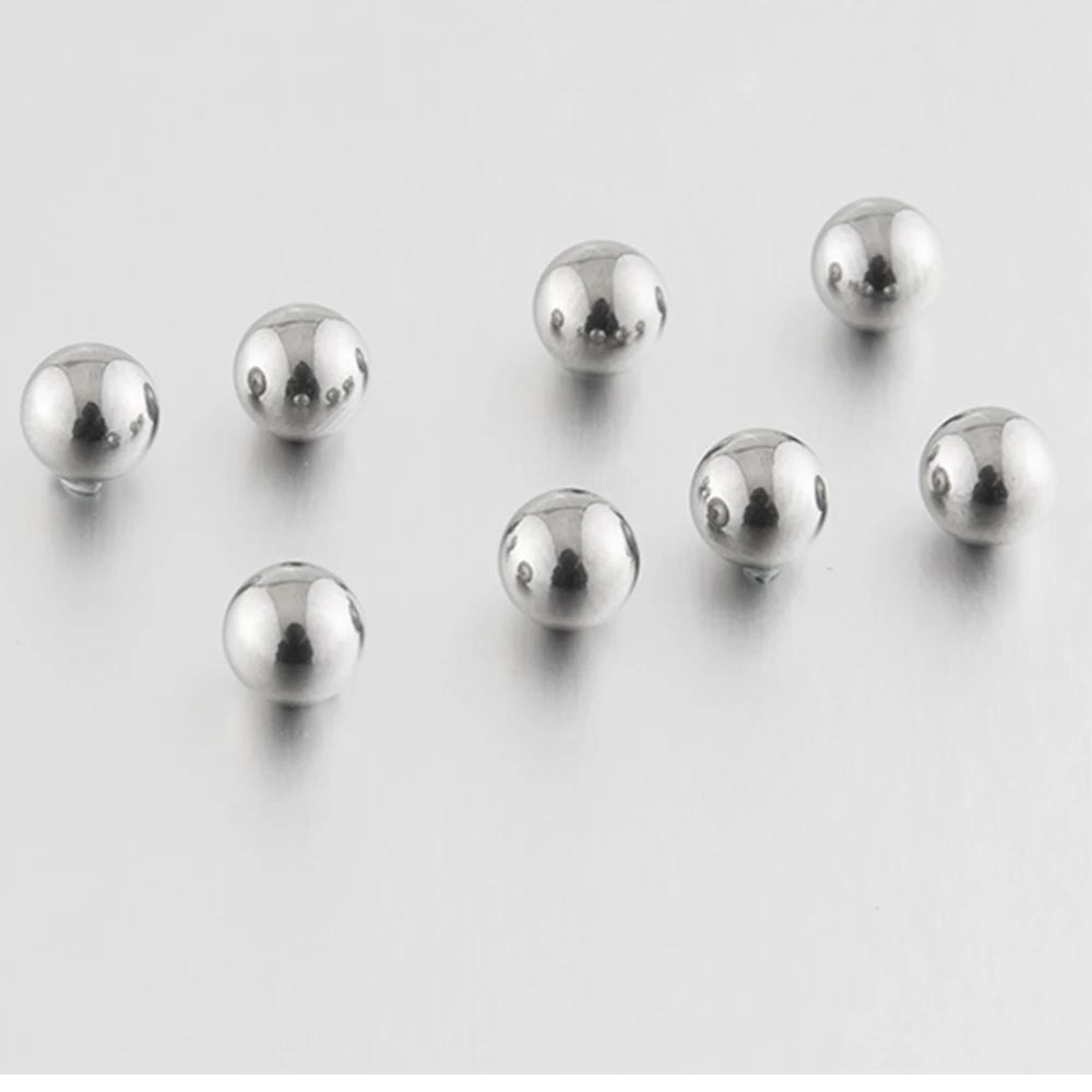 Заводская поставка, стальной Серебристый Круглый стальной шар с индивидуальным размером