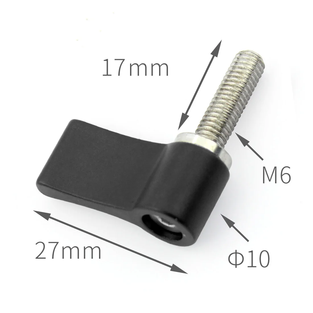 Adjustable M6 17mm Locking Thumb Camera Handle Screw for Go pro 10/DJI Osmo Action