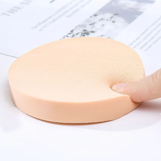 Cangli 90mm Big Size Face Cosmetic Sponges Beauty Foam Applicator Puff for Liquid Foundation