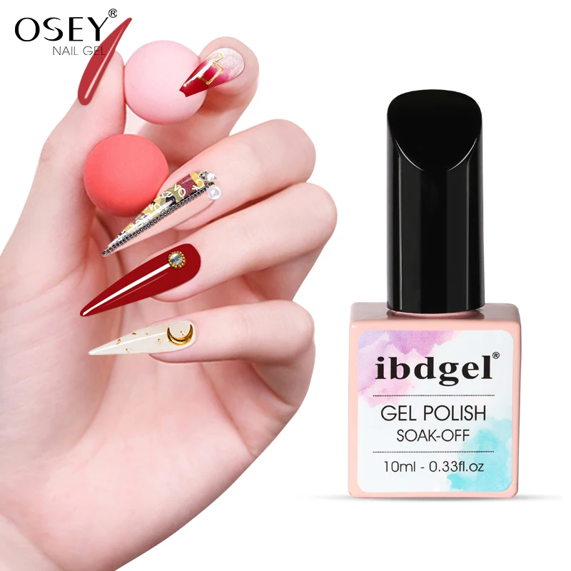 ibdgel China Nail Gel Supplier OEM Bottles Private Label Colors Soak Off Led uv gel polish colour  Nail Polish uv gel