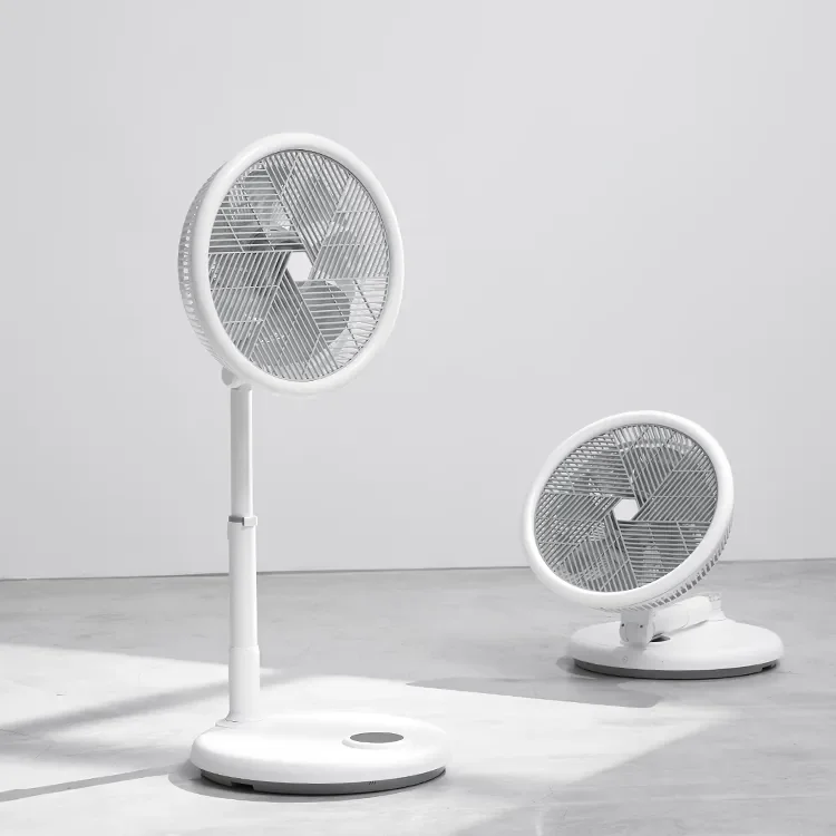 360 Degree All Round Rotating Telescopic Folding Stand Fan with Remote Control with 7 blade