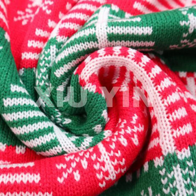 2021 ugly Christmas knit  sweater Christmas Tree pattern classical cardigan winter thick sweater Christmas gift