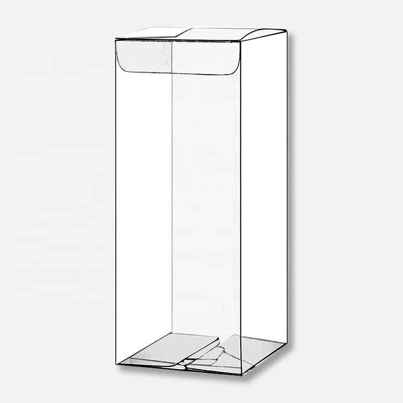 Free Samples Clear Plastic PVC Packaging Boxes High Transparent PET PET Plastic Retail Packaging Box