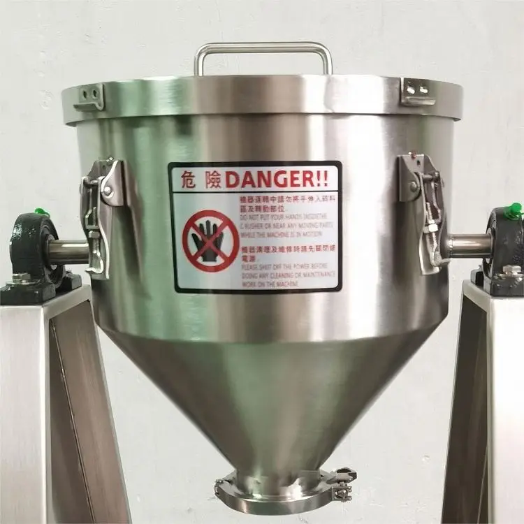 Rotating drum mixer rotary tumbler mixer Factory direct supply mini spice mixing machine food powder drum mixer with best prices