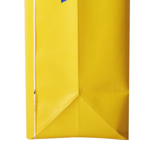 custom 25kg Grass Seed Anti-Slip Square Bottom BOPP laminated Woven Polypropylene Bag