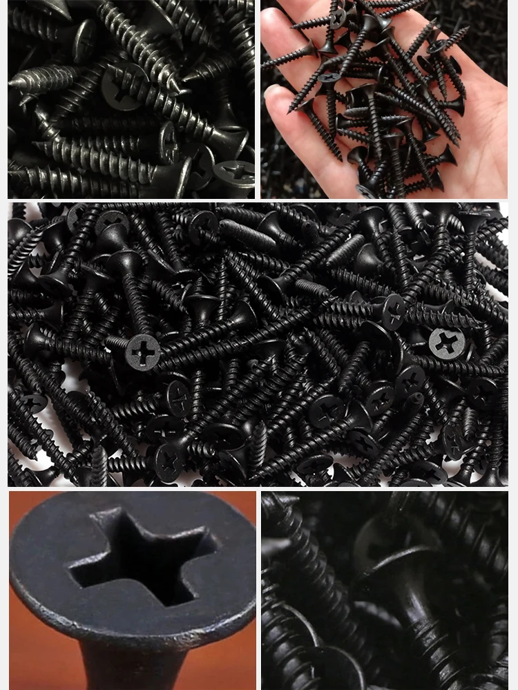 Black Drywall Screws