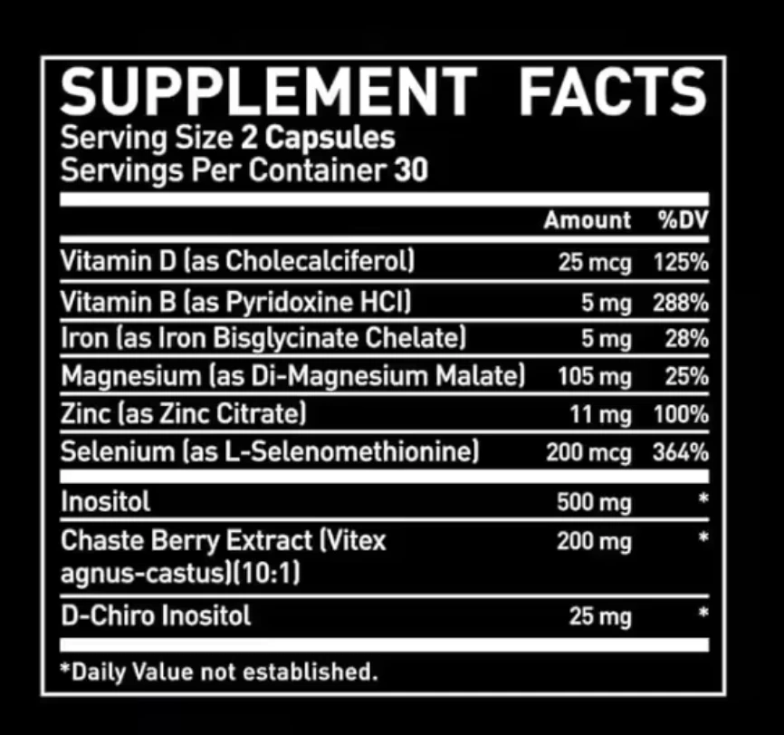 ODM OEM  Fertility Support Supplement Complex Capsules For Female Hot selling Fertility capsules