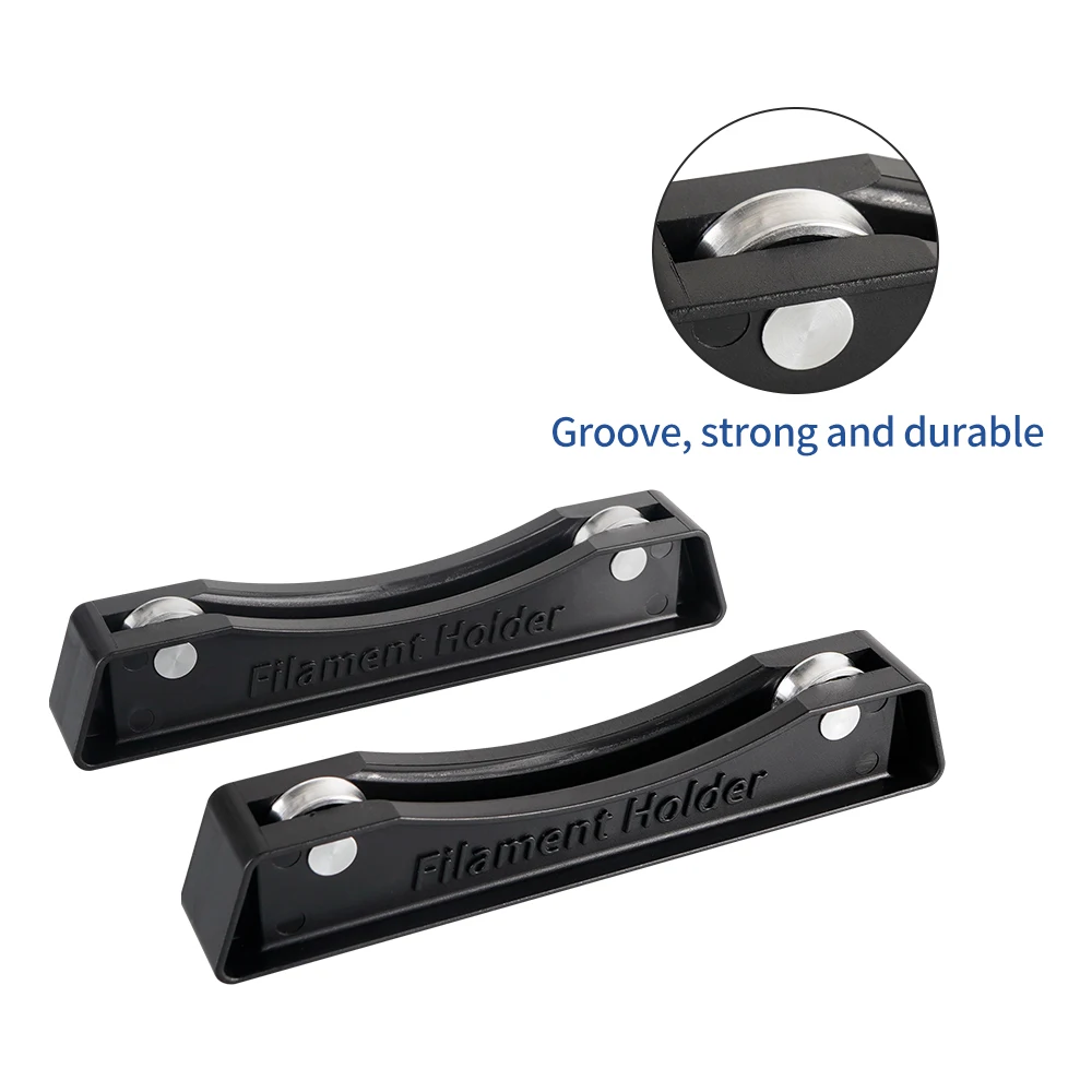 3D Printing Material Rack Tray Black Filament Rolls Shelves 3D Filament Spool Holder