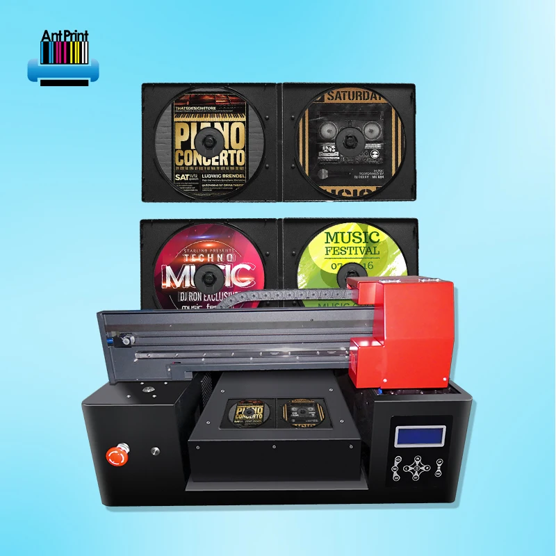 Ant Print free RIP software all 1 a3 led price in india small uv flatbed printer for sale