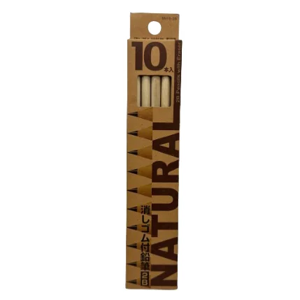 Wholesale Eco-Friendly Standard Pencils Comfortable Grip Smooth Writing round Barrel Sharpenable